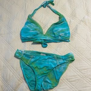 Tie dye bikini